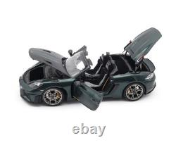 118 NOREV 2023 PORSCHE Spyder 718 RS Weissach Forest green opening doors & hood