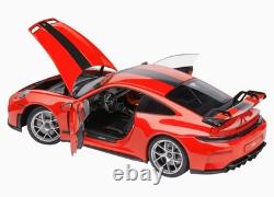 118 NOREV 2025 PORSCHE 911 992 GT3 guards red black int LIMITED DEALER EDITION