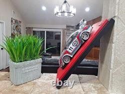 118 Porsche RWB Martini Racing Diecast Mounted On Customized Display Case