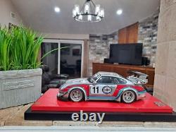 118 Porsche RWB Martini Racing Diecast Mounted On Customized Display Case
