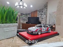 118 Porsche RWB Martini Racing Diecast Mounted On Customized Display Case
