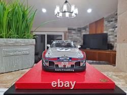 118 Porsche RWB Martini Racing Diecast Mounted On Customized Display Case