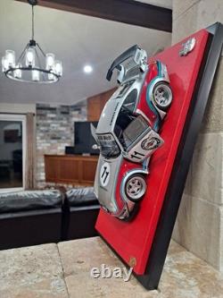 118 Porsche RWB Martini Racing Diecast Mounted On Customized Display Case