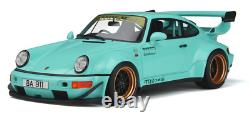 118 Resin 2015 Porsche 911 RWB Tiffany Special Mint in Box by GT Spirit