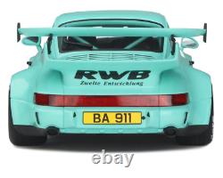 118 Resin 2015 Porsche 911 RWB Tiffany Special Mint in Box by GT Spirit