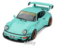 118 Resin 2015 Porsche 911 RWB Tiffany Special Mint in Box by GT Spirit