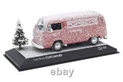 143 MINICHAMPS 1972 VW T2 PORSCHE Renndienst X-Mas 2024 LE 33 pcs. Car. Tima