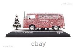 143 MINICHAMPS 1972 VW T2 PORSCHE Renndienst X-Mas 2024 LE 33 pcs. Car. Tima