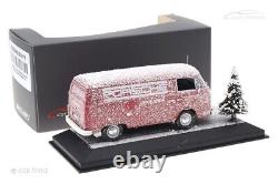 143 MINICHAMPS 1972 VW T2 PORSCHE Renndienst X-Mas 2024 LE 33 pcs. Car. Tima