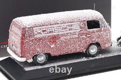 143 MINICHAMPS 1972 VW T2 PORSCHE Renndienst X-Mas 2024 LE 33 pcs. Car. Tima