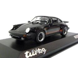 143 MINICHAMPS 1975 PORSCHE 911 930 turbo 50 Years turbo black red L. E. 911 pc