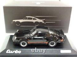 143 MINICHAMPS 1975 PORSCHE 911 930 turbo 50 Years turbo black red L. E. 911 pc