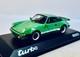 143 MINICHAMPS 1975 PORSCHE 911 930 turbo 50 Years turbo green white LE 911 pc