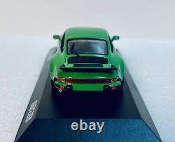 143 MINICHAMPS 1975 PORSCHE 911 930 turbo 50 Years turbo green white LE 911 pc