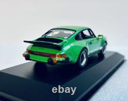 143 MINICHAMPS 1975 PORSCHE 911 930 turbo 50 Years turbo green white LE 911 pc