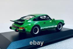 143 MINICHAMPS 1975 PORSCHE 911 930 turbo 50 Years turbo green white LE 911 pc