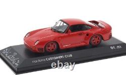 143 MINICHAMPS 1987 PORSCHE 959 car. Tima CUSTOMER CLUB guards red LE 33 pcs