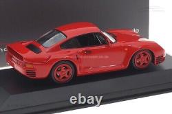 143 MINICHAMPS 1987 PORSCHE 959 car. Tima CUSTOMER CLUB guards red LE 33 pcs