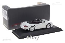 143 MINICHAMPS 2013 PORSCHE 911 991 Turbo S WHITE Edition cartima CUSTOMIZED