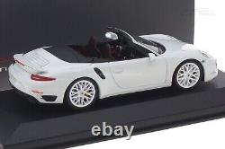 143 MINICHAMPS 2013 PORSCHE 911 991 Turbo S WHITE Edition cartima CUSTOMIZED