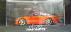 143 MINICHAMPS 2018 PORSCHE 911 991 Carrera S lava orange PMA EXCLUSIVE LE 100