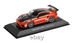 143 MINICHAMPS 2018 PORSCHE 911 (991 II) GT3 RS Weissach Package lava orange LE