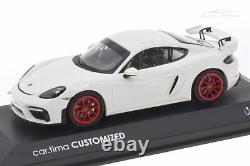 143 MINICHAMPS 2020 PORSCHE 718 Cayman GT4 Clubsport Japan Edition car. Tima