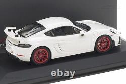 143 MINICHAMPS 2020 PORSCHE 718 Cayman GT4 Clubsport Japan Edition car. Tima