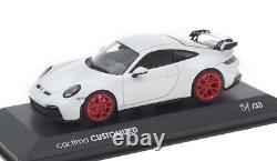 143 MINICHAMPS 2020 PORSCHE 911 992 GT3 Japan Edition 33 pcs cartima CUSTOMIZED