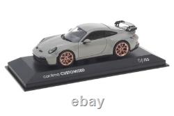 143 MINICHAMPS 2020 PORSCHE 911 992 GT3 chalk cuprum 33 pcs cartima CUSTOMIZED