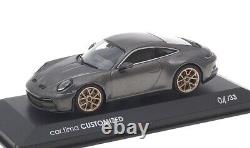 143 MINICHAMPS 2020 PORSCHE 911 992 GT3 touring gray 33 pcs cartima CUSTOMIZED