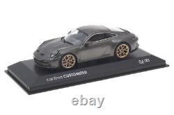 143 MINICHAMPS 2020 PORSCHE 911 992 GT3 touring gray 33 pcs cartima CUSTOMIZED