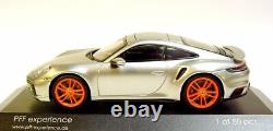 143 MINICHAMPS 2020 PORSCHE 911 992 turbo silver PFF LE 50 car. Tima CUSTOMIZED