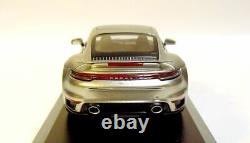 143 MINICHAMPS 2020 PORSCHE 911 992 turbo silver PFF LE 50 car. Tima CUSTOMIZED