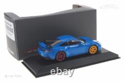 143 MINICHAMPS 2021 PORSCHE 911 992 GT3 Easter 2021 Shark blue CUSTOMIZED