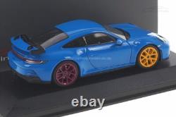 143 MINICHAMPS 2021 PORSCHE 911 992 GT3 Easter 2021 Shark blue CUSTOMIZED