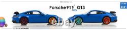 143 MINICHAMPS 2021 PORSCHE 911 992 GT3 Easter 2021 Shark blue CUSTOMIZED
