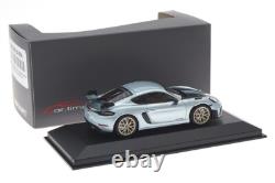 143 MINICHAMPS 2022 PORSCHE 718 Cayman GT4 RS Azzuro Thetys Neodyme car. Tima