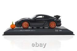 143 MINICHAMPS 2022 PORSCHE 718 Cayman GT4 RS Halloween 2024 LE 50 car. Tima