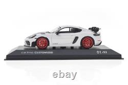 143 MINICHAMPS 2022 PORSCHE 718 Cayman GT4 RS Japan Edition car. Tima L. E. 22 pc
