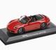 143 MINICHAMPS 2022 PORSCHE 911 992 Carrera GTS Cabrio carmine red RARE DEALER