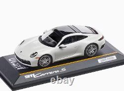 143 MINICHAMPS 2022 PORSCHE 911 992 Carrera S AHEAD carrara white LE 2,024 pcs