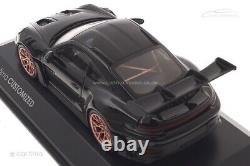 143 MINICHAMPS 2023 PORSCHE 911 992 GT3 RS black cuprum rims LE 22 pcs cartima