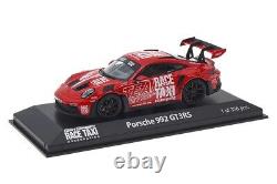 143 MINICHAMPS 2024 PORSCHE 911 992 GT3 RS GetSpeed Race Taxi red L. E. 336 pcs