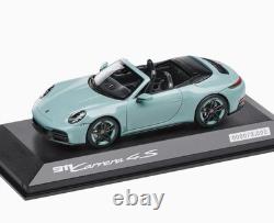 143 MINICHAMPS 2025 PORSCHE 911 992.2 Carrera 4S Cabrio Green DEALER 2,000 pcs