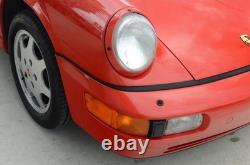 143 Minichamps 1990 Porsche 911 Carrera 2 Cabriolet Red 1 of 504 Diecast Car
