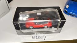 143 Minichamps 1990 Porsche 911 Carrera 2 Cabriolet Red 1 of 504 Diecast Car