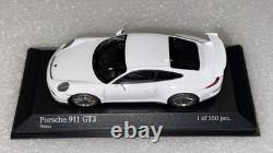 143 Minichamps 2012 Porsche 911 (991) GT3 Diecast Model Car Limited #1 of 350