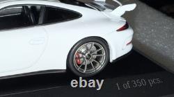 143 Minichamps 2012 Porsche 911 (991) GT3 Diecast Model Car Limited #1 of 350