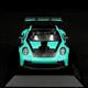 143 Minichamps 2024 Porsche 911 (992) GT3 RS Weissach Mint Green Gold Wheels
